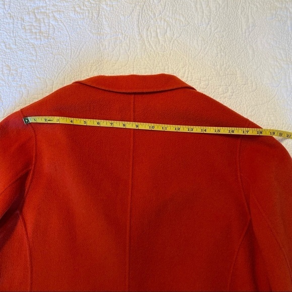 Pendleton Merino Wool Button Front Rust Blazer - Large - Picture 14 of 15